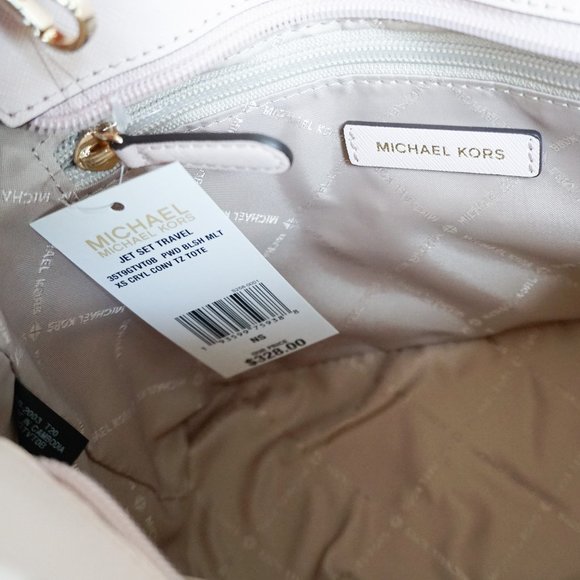 Michael Kors JST XS Tote Shoulder Bag MK Vanilla - Picture 8 of 10